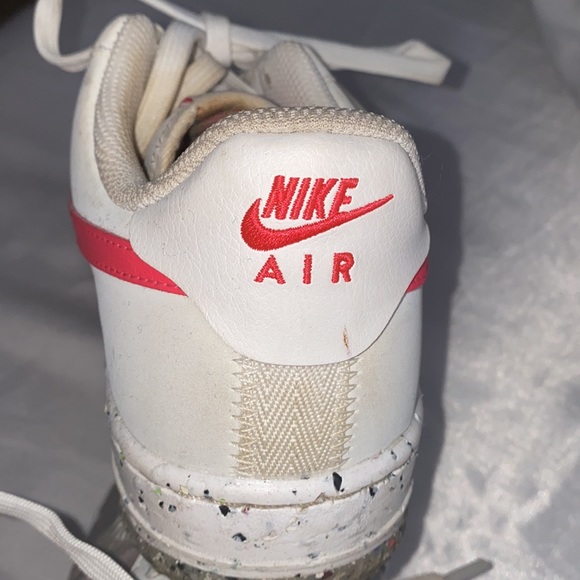 Recycle pink, white, and grey Air Force 1 - Picture 4 of 9